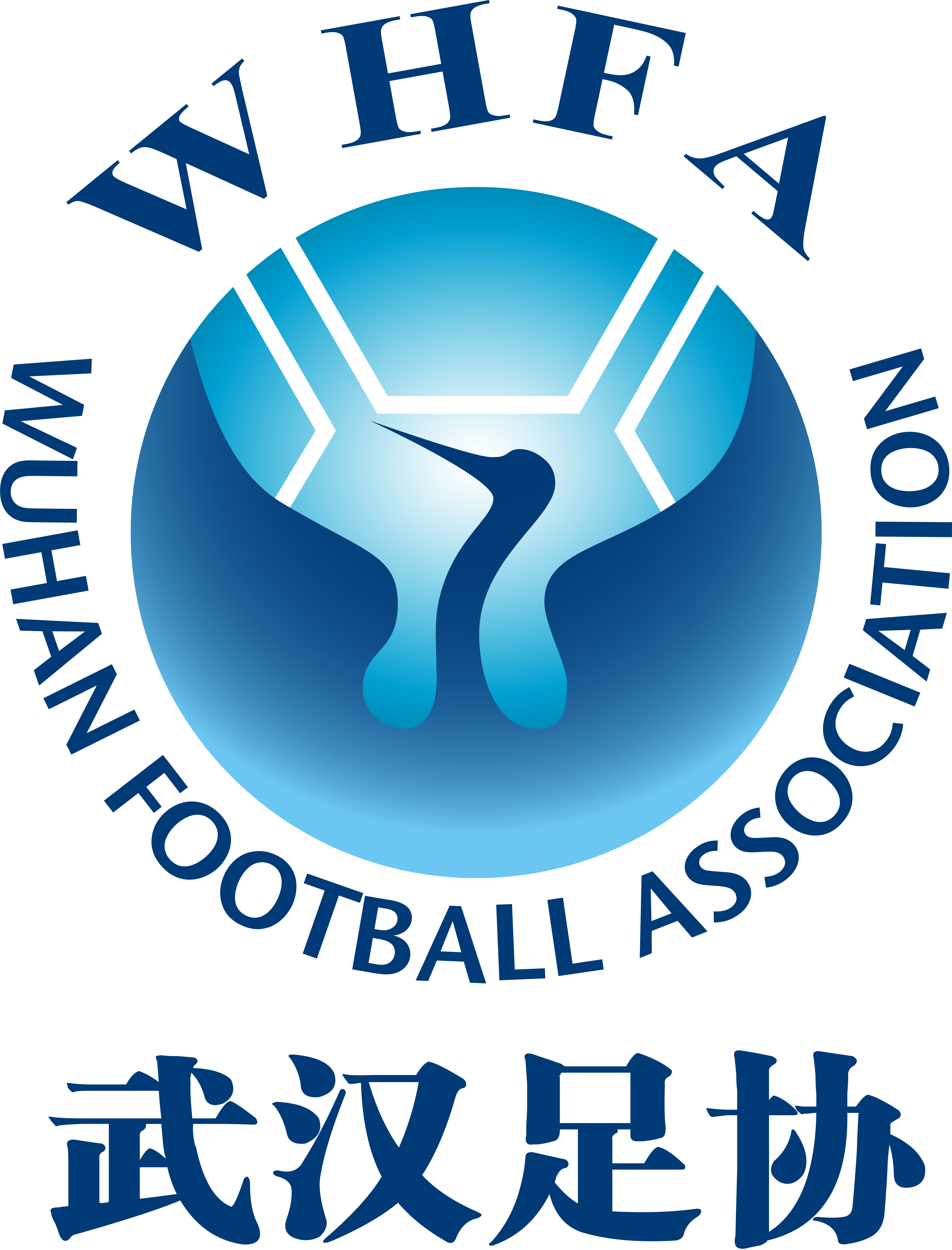 武汉U18女足 Logo